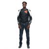 Dainese SPORTIVA sportovní kožená bunda černá/bílá vel.46